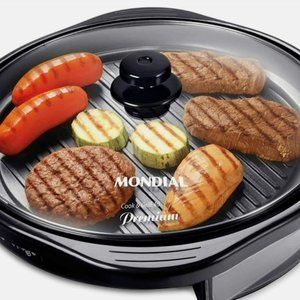 Electric Indoor Grill BBQ Cooker Portable 15in